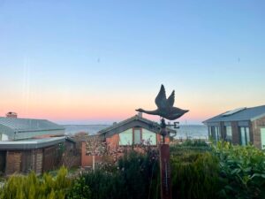 Unsere "Gans" ist bei wechselnden Winden ständig in Bewegung