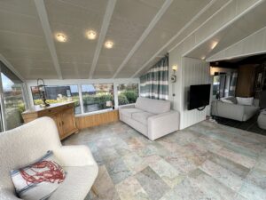 Schlafcouch (120x200) im Wintergarten